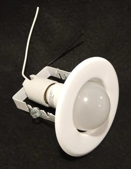 Lustre Spot De Embutir Industrial Para 1 Lâmpada