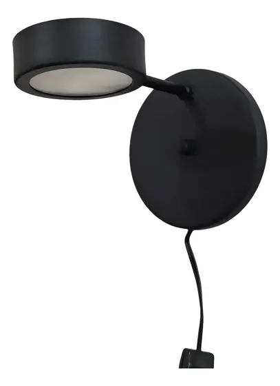 Arandela Abajur Parede Cabeceira Ring Clean Iluminação Suave